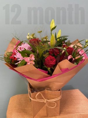 12 Month Flowers Subscription