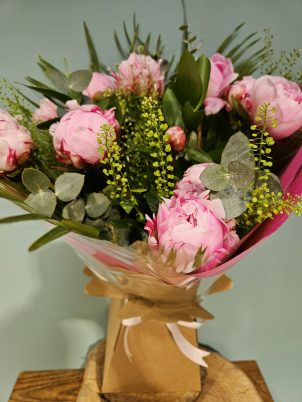 Beautiful Local Peony Bouquet