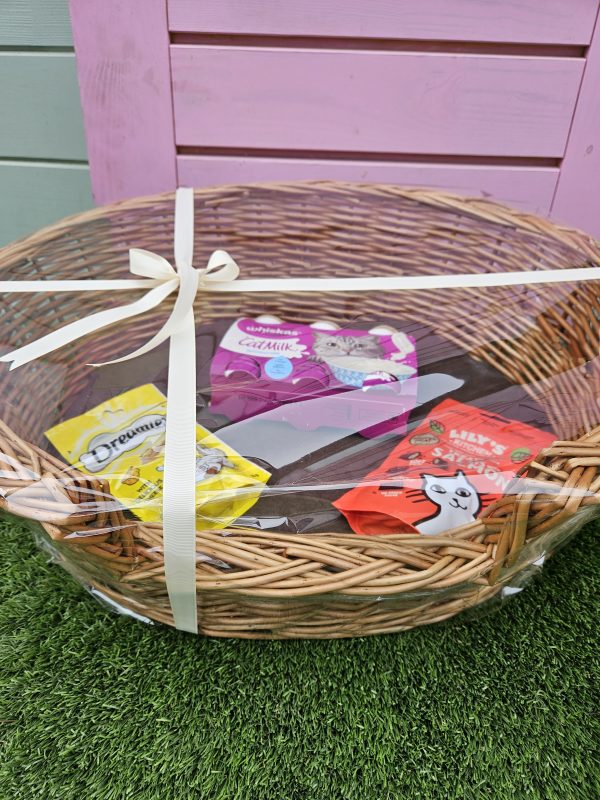 Cute Cat Basket Set